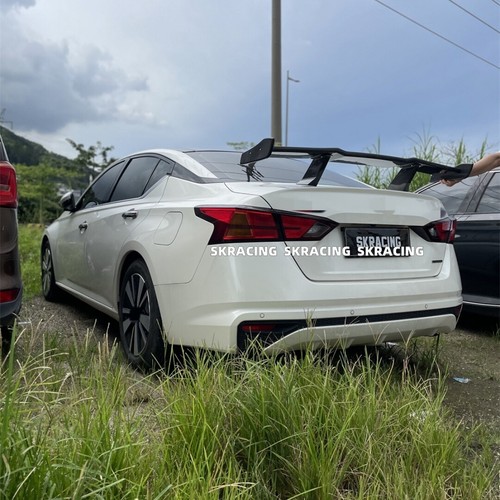 For 2016-2023 Nissan Teana Altima Real Carbon Fiber Rear Trunk Lip Spoiler Wing - Picture 14 of 21
