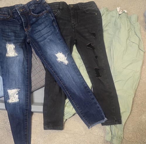18 Pairs Of Size 6t/7t Pants & Leggings/ Jeans. - Picture 12 of 24