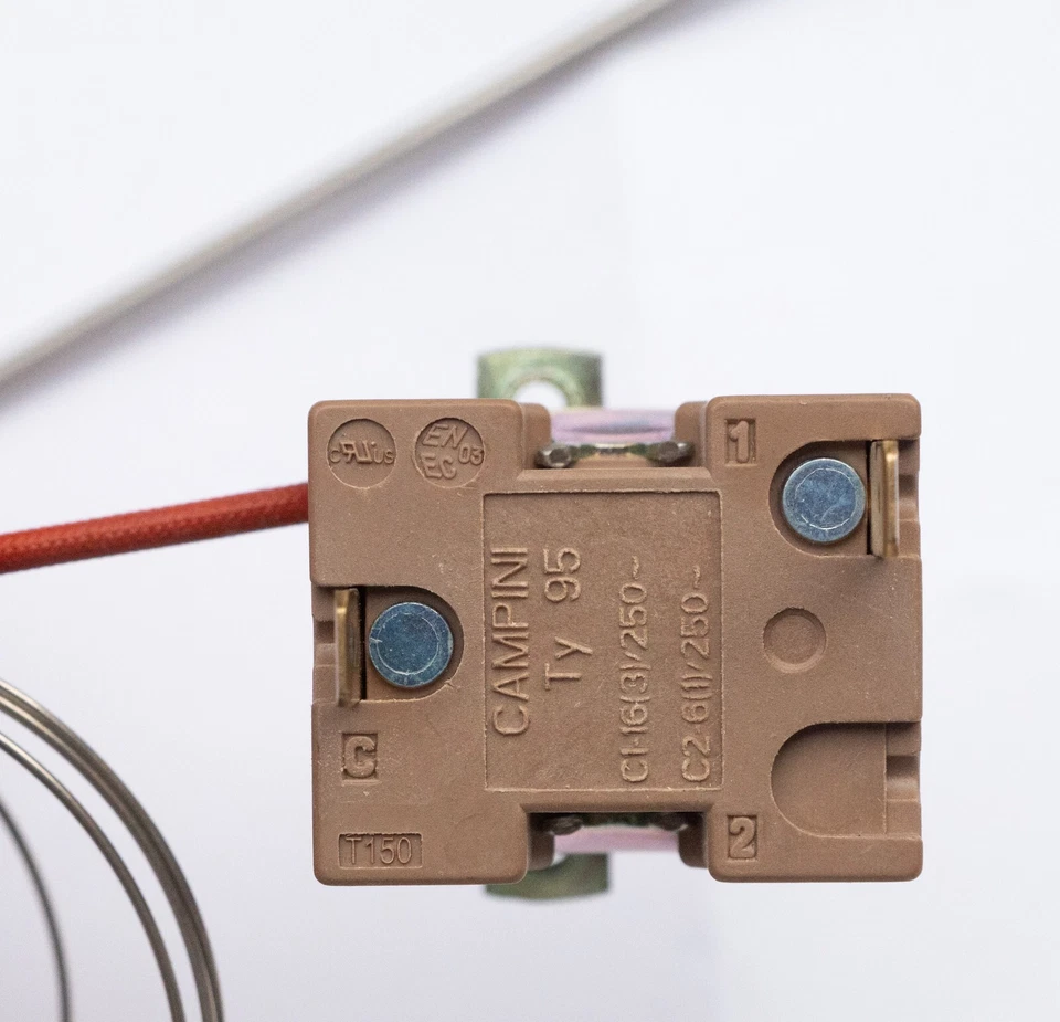 Thermostat 50-320 °C max 1 NO 1 -polig Backofen Pizza Grill Original CAMPINI - Bild 4 von 4