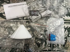 Kichler 15765WHT27R Six Groove 4" LED Deck and Step Light, 12 Volt, 2700K, White