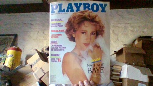 Playboy France (novembre 1985) Nathalie Baye - Alain Prost - Sexe et cinéma - Bild 1 von 1