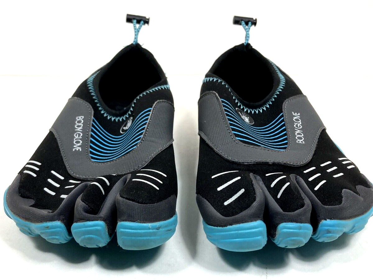 Body Glove 3T Barefoot Water Shoe Women's Size Black Turquoise
