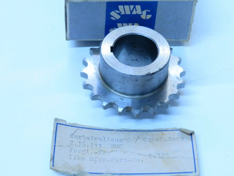 Engranaje de cadena de distribución del cigüeñal para Austin Healey Sprite y Austin America 8G725 Foto 3 de 3