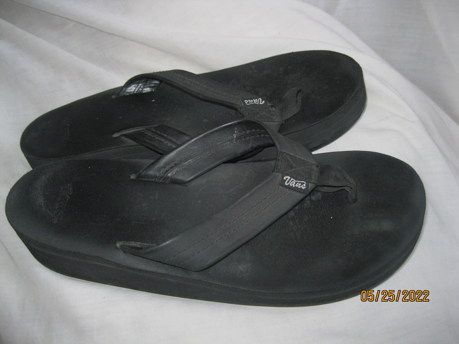 VANS SANDALI DONNA NERI CON ZEPPA TAGLIA 8M