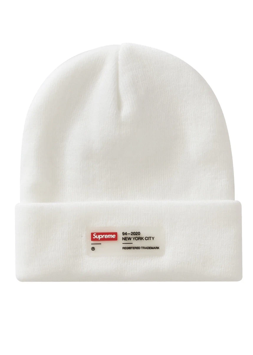 Supreme clear label beanie sales