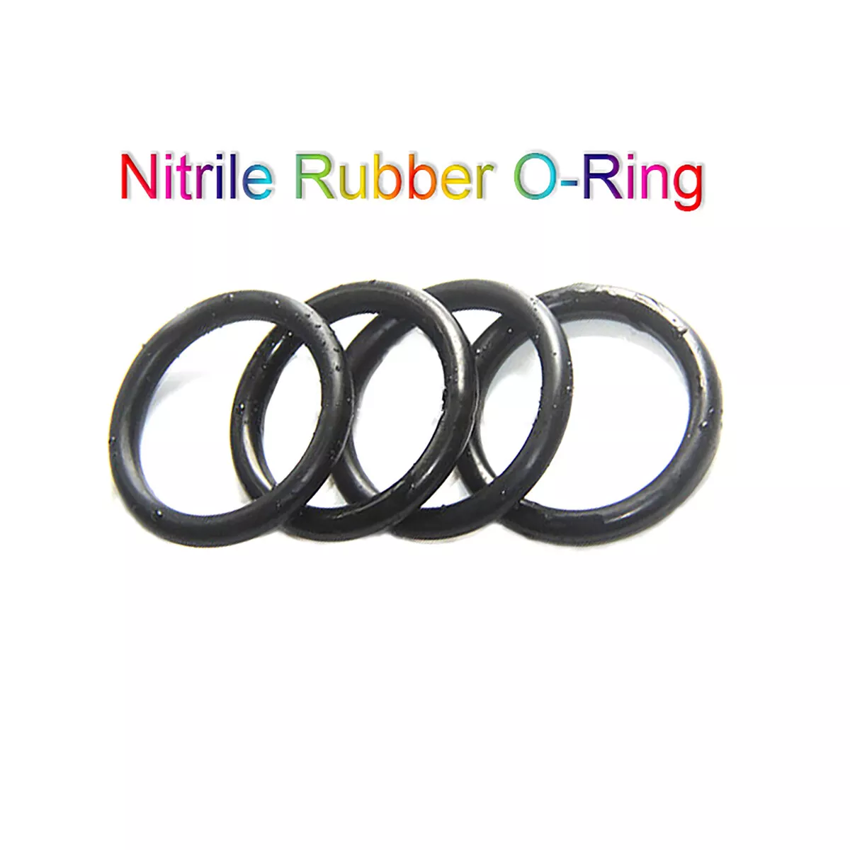 NBR O Ring Schnurstärke 2,5mm Oring Dichtung Dichtring OD 9mm-250mm Öl  Resistent