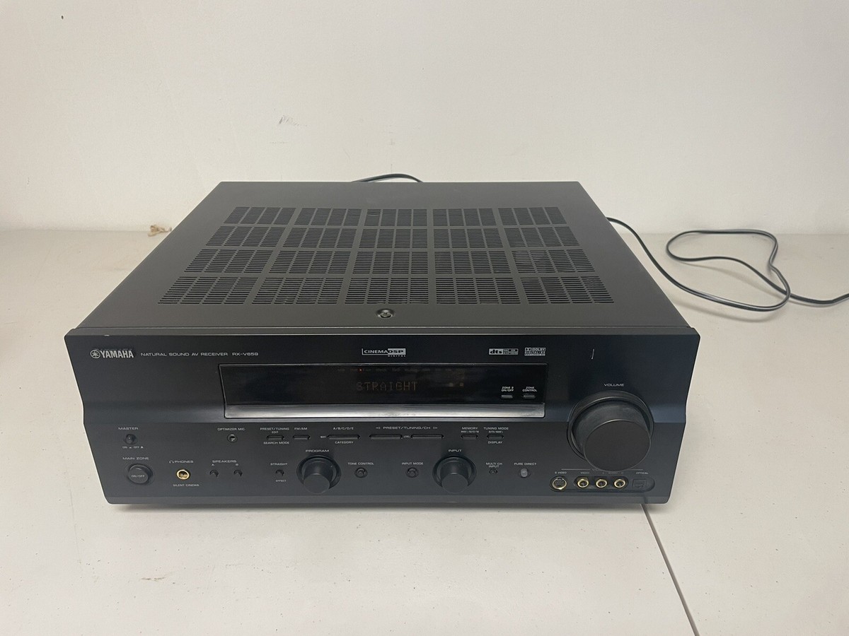 Yamaha RX-V659 A/V Receiver | 7.1 Channel | Dolby Digital Surround