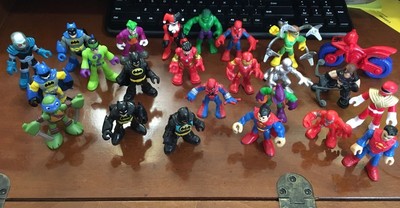 imaginext and playskool heroes