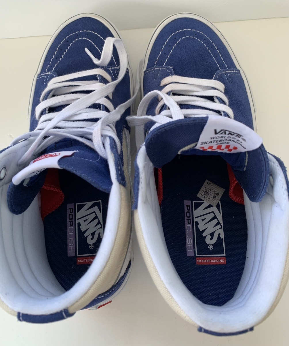 VANS★SK8-HI★兼用★NAVY PEONY/WHITECAP VANS Skate Sk8-Hi Navy Peony / Whitecap Men's Size 11 | eBay