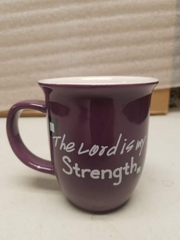 The Lord is my Strength Abbey Press Coffee Mug