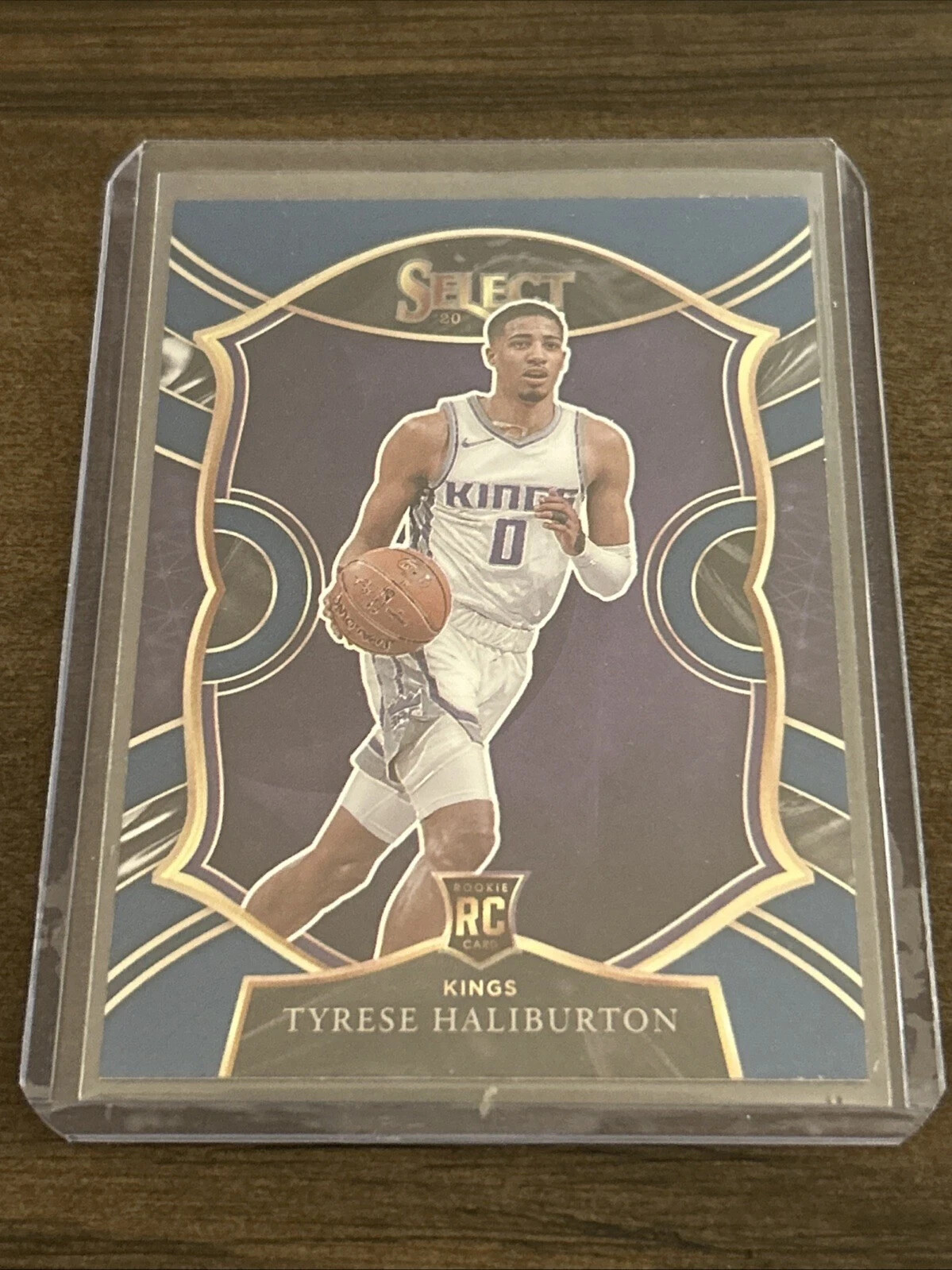 Tyrese Haliburton #72 Blue White Purple RC  2020-21 Panini Select - Concourse