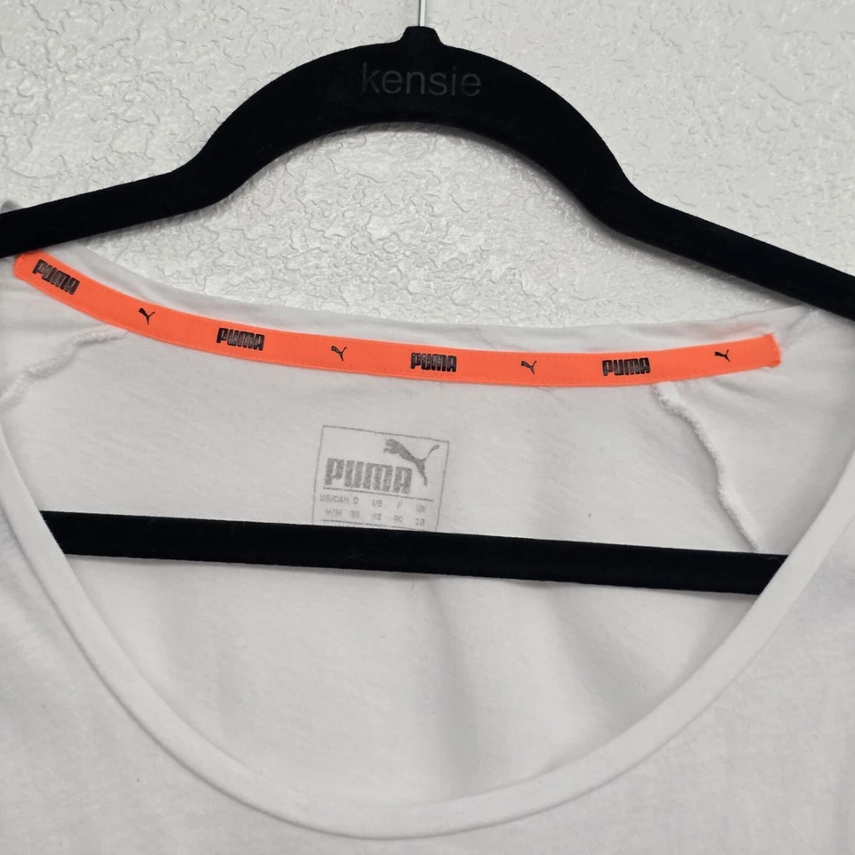 Camiseta PUMA Mujer DryCELL Ajuste Relajado Elevado Capa Talla M Foto 3 de 4