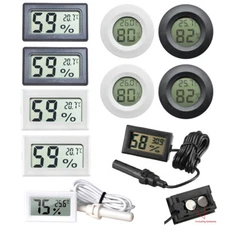 Mini LCD Digital Temperature Humidity Meter Detector Thermograph for Indoor Room