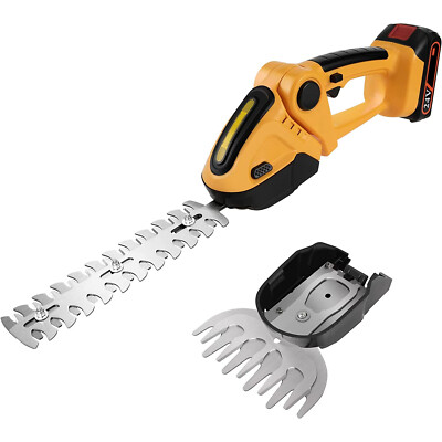 Aofesel Tagliasiepi Elettrico, Tagliabordi A Batteria 24 V Portatile Tagliaerba Senza Fili Con 2 Batterie Agli Ioni Di Litio 1,5 Ah E Caricabatterie - Foto 8