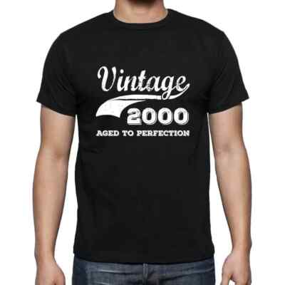 ULTRABASIC Herren T-Shirt perfekt gealtert 2000 Aged to Perfection 2000