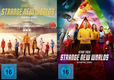 Star Trek: Strange New Worlds - Die kompletten Staffeln 1+2 im Set # 8-DVD-NEU