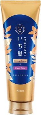 Kracie Ichikami Damage Repair & Color Care Rinse-off Treatment 230g