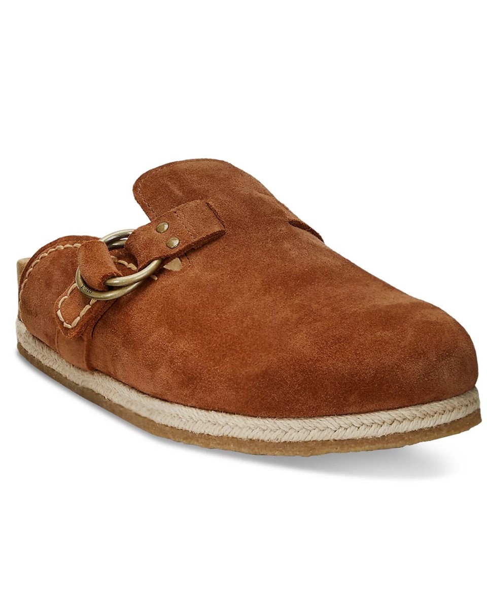 Polo RALPH LAUREN Mens Shoes Turbach Shearling-Lined Suede Polo RALPH LAUREN Mens Shoes Turbach Shearling-Lined Suede