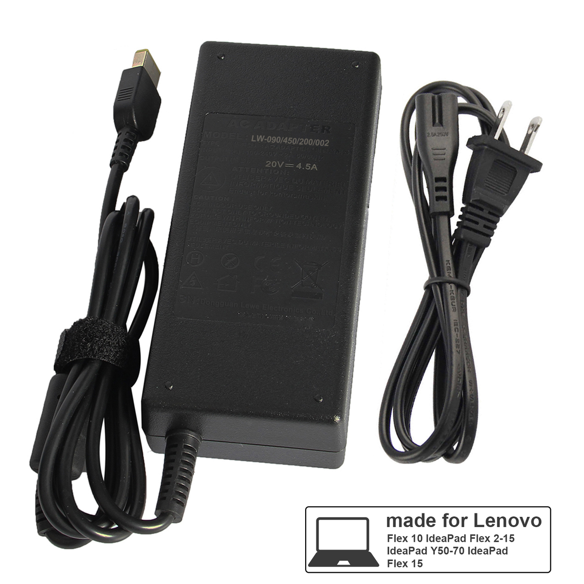 20V 6.75A 135W Alimentatore Caricabatterie Di Ricambio Per Lenovo Ideapad Y70-70 Y50-70 Y40-70 Y700, Adl135ndc3a USB-Schnittstelle - Foto 9