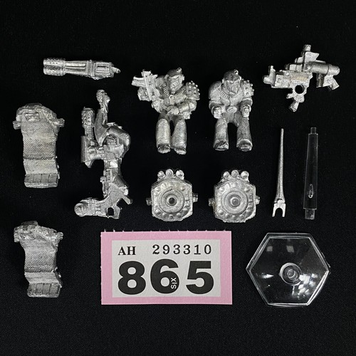 Figurine Warhammer 40k - Space Marine Légion Des Damnés, Sac à Dos Métal, Non Assemblée