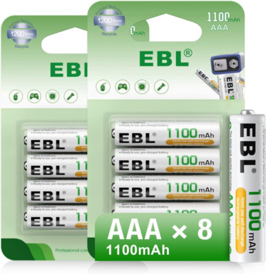 EBL AAA Akkus 1100Mah Ready2Charge Triple a Nimh Akku
