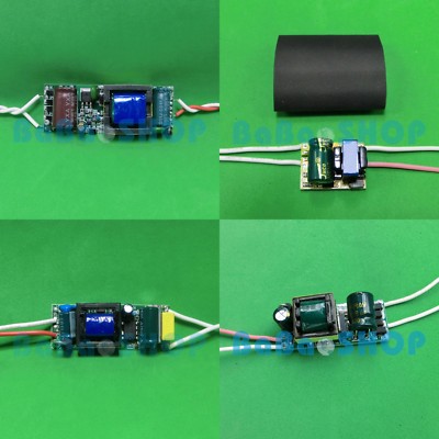 1pc~10pcs AC LED Driver 3W~54W 600mA Power Supply F Lamp Light Bulb E26 E27 GU10