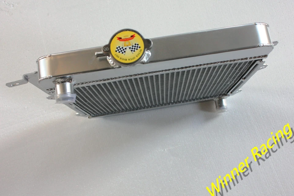 Aluminum Radiator Fit BMW E21 315/316/318/318I/320/320I EURO 1974-1983 MT - Image 3 of 4