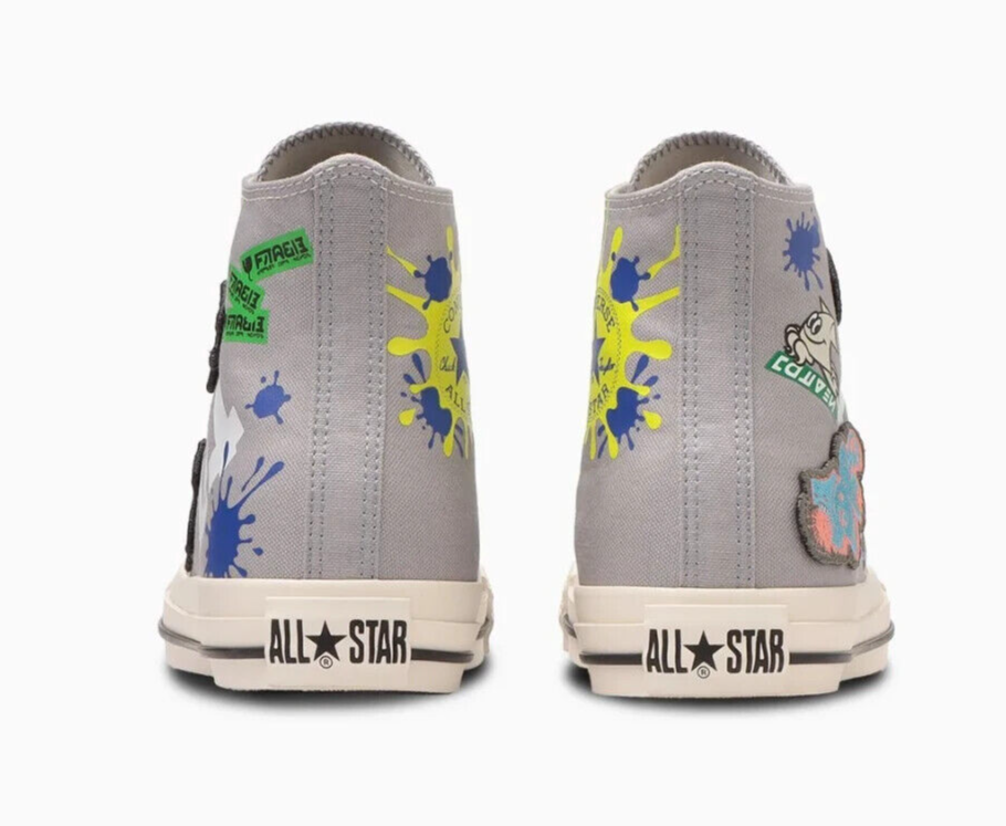 Converse ALL STAR LC HI Splatoon3 Nintendo Excl. Gray 26.5cm US  