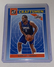 2020-21 Panini Donruss Craftsmen Insert Kawhi Leonard #5 Clippers