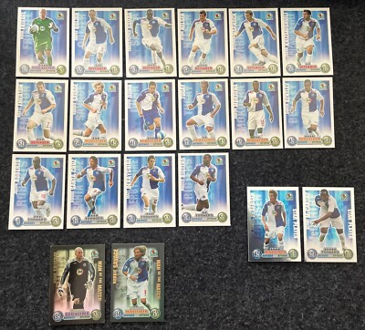 BLACKBURN ROVERS FC SET 2007-08 MATCH ATTAX KARTEN INKL STAR & MOM 20 X KARTEN