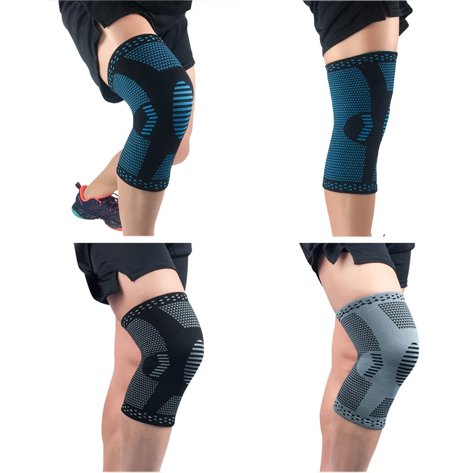 Sports Knee Pads Pressure Protection Sports Fitness Running Cycling Support - Image 2 of 4