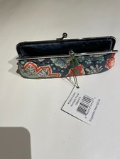 Vera Bradley Kiss Lock Eyeglass Case Normadic Floral