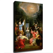 Holy Spirit Pentecost Classical Poster Picture Canvas Print Home Decor Bedroom