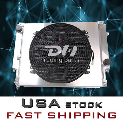 Aluminum Radiator Shroud Fan For 1992-1999 BMW E30 E36 M3/Z3 325TD 320 323 MT l6