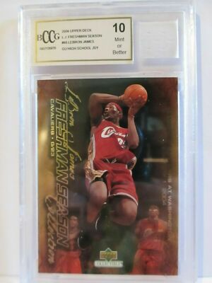 その他 UD Lebron James rookie year card Amazon.com: LeBron James Rookie Card 2003-04 Upper Deck