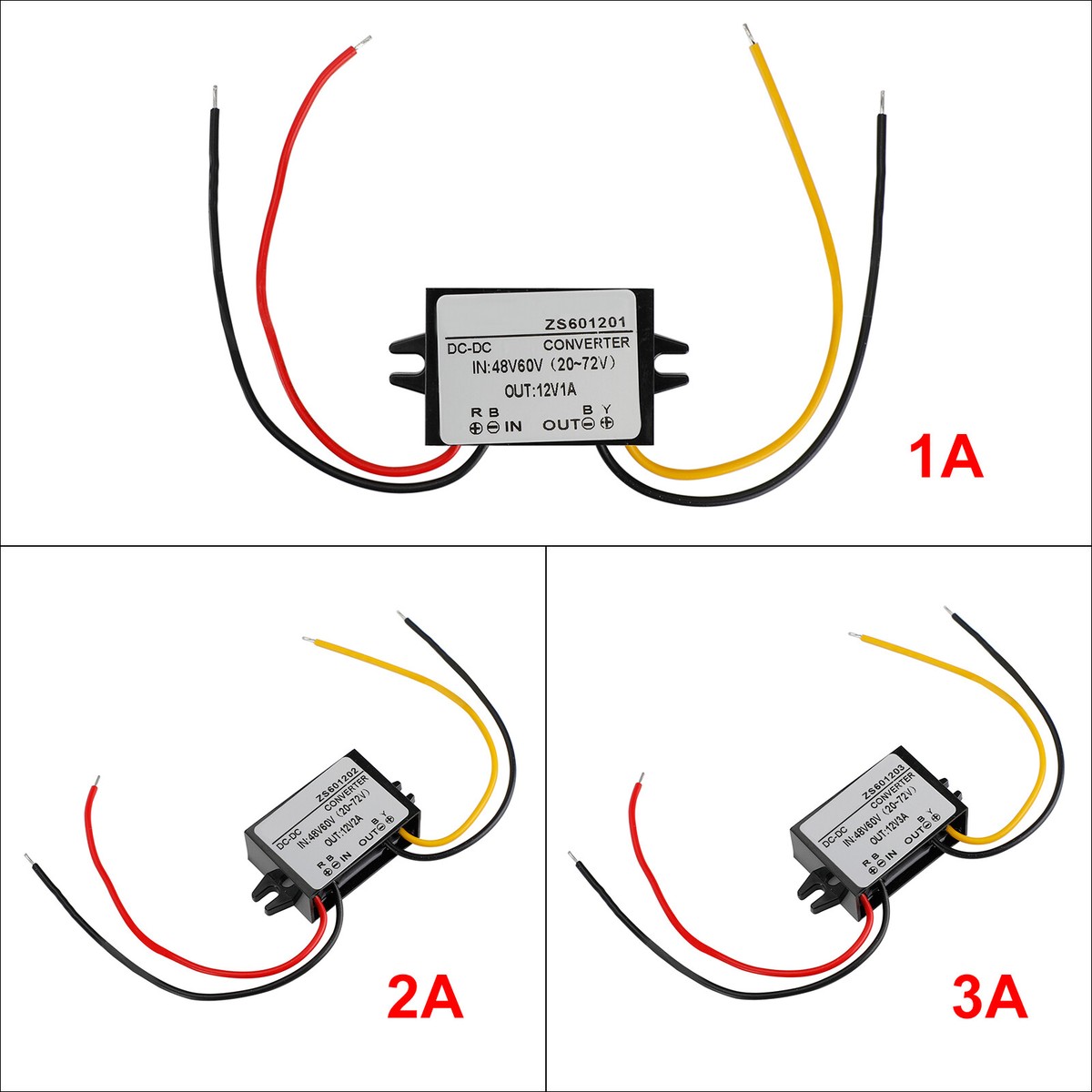 Convertisseur Abaisseur De Tension CC à CC 24 V à 12 V 15 A