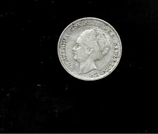 NETHERLANDS   1 GULDEN   1931  SILVER COIN   VF   CONDITION