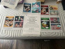 Walt Disney Classic Cartoon Favorites DVD Stampa Foto e Informazioni Libretto Kit