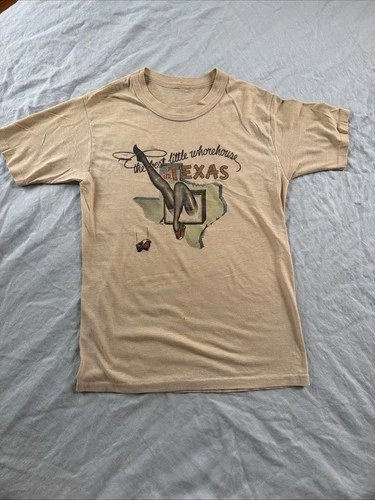 70s Dolly Parton Best Little Whorehouse In Texas Movie P 1970s vintage concert t-shirt, vintage, size S, single stitch, B+ condition