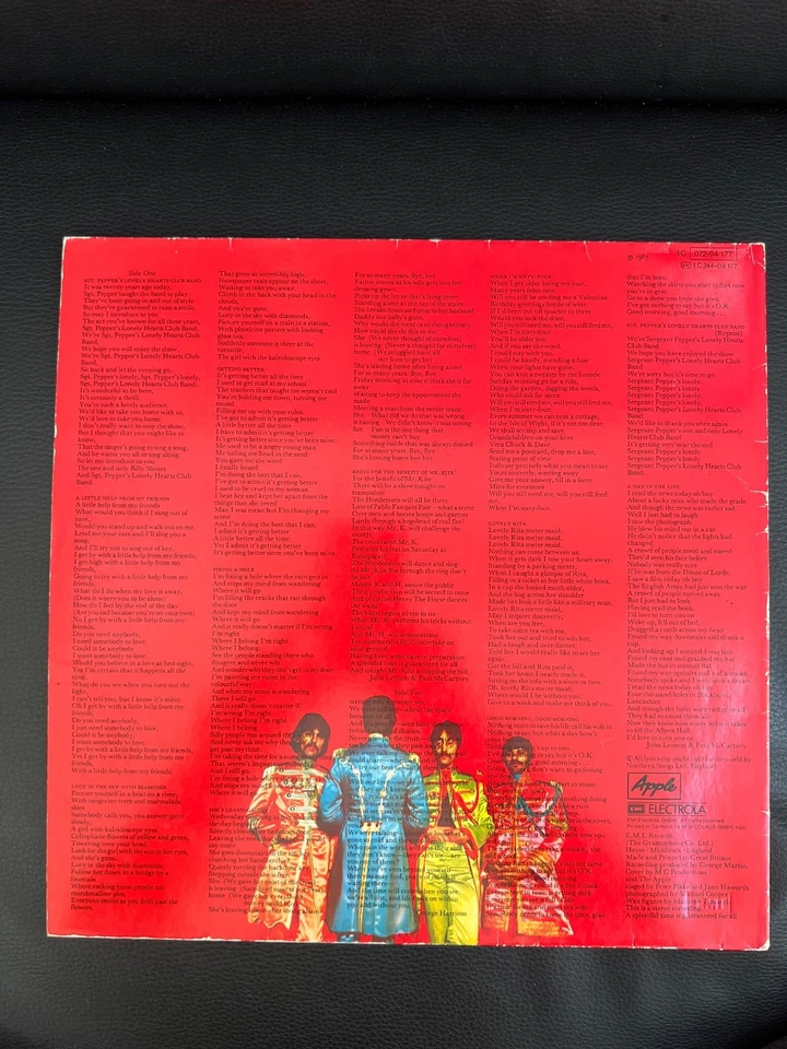 The Beatles Sgt. Pepper's Lonely Hearts Club Band · Lp · 1980, Foto 3 von 5