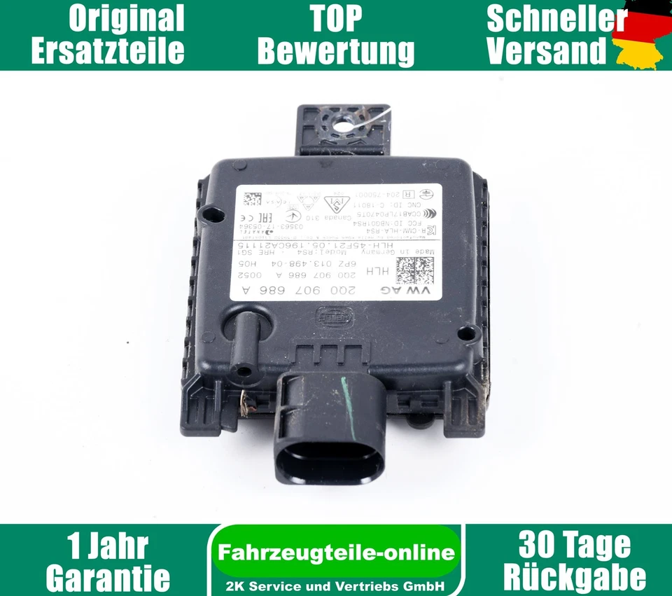 Sensore Angolo Morto Unità Di Controllo Destro 2Q0907686A VW Golf 7 Sportsvan AM - Immagine 4 di 4