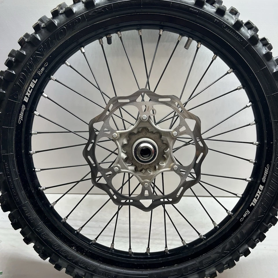 KTM350SXF KTM 350 SXF 2022 montaje de rueda delantera completo OEM 7900900144430 Foto 2 de 4