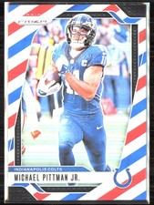 2024 Panini Prizm Michael Pittman Jr. #123 Red White Blue Prizm!