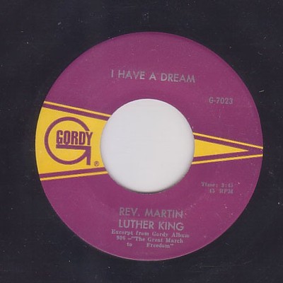 Rev. Martin Luther King, Jr. - I Have A Dream / We Shall Overcome, 7'', (Vinyl)