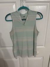 Women s Puma Medium Golf Top Sleeveless Mint ...