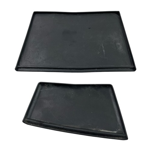 03-06 SILVERADO TAHOE YUKON SIERRA CENTER CONSOLE UPPER RUBBER LINER MAT SET - Picture 2 of 3