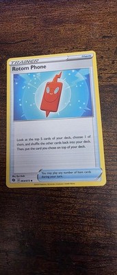 Rotom Phone 064/073 Uncommon Champion's Path Pokemon Near Mint