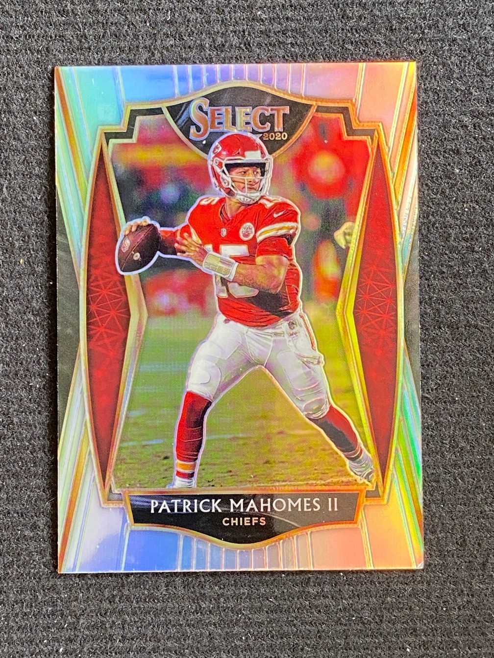 Patrick Mahomes II 2020 Panini Select NFL Premier Level Silver Prizm #130