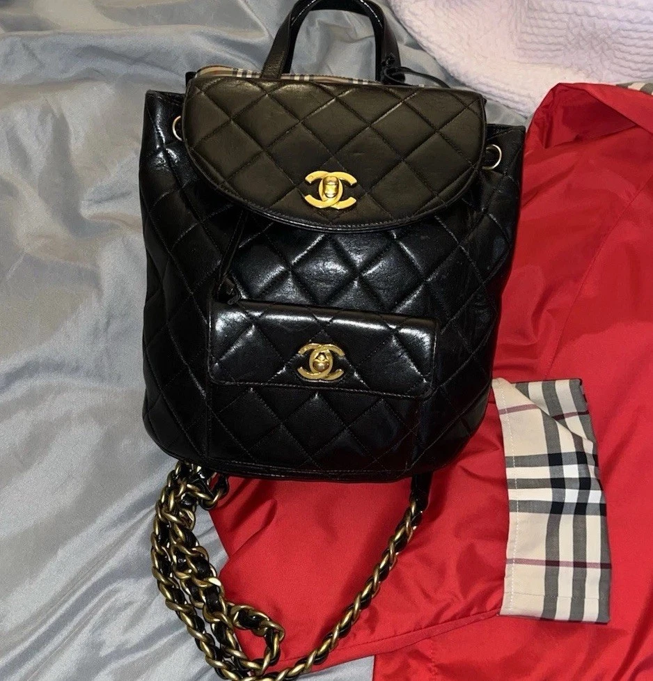 CHANEL Backpack Black Bags & Handbags for Women for sale | eBay