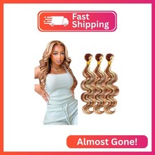 310g Light Brown Bundles Blonde Human Hair Bundle 613 Body Wave Human Hair Bundl